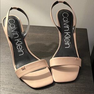 Calvin Klein Blush Heels